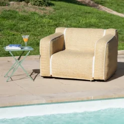 Fauteuil gonflable modulable avec accoudoirs pour extérieur FORMENTERA