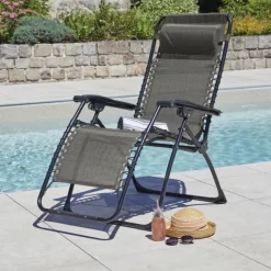 Fauteuil relax inclinable de jardin