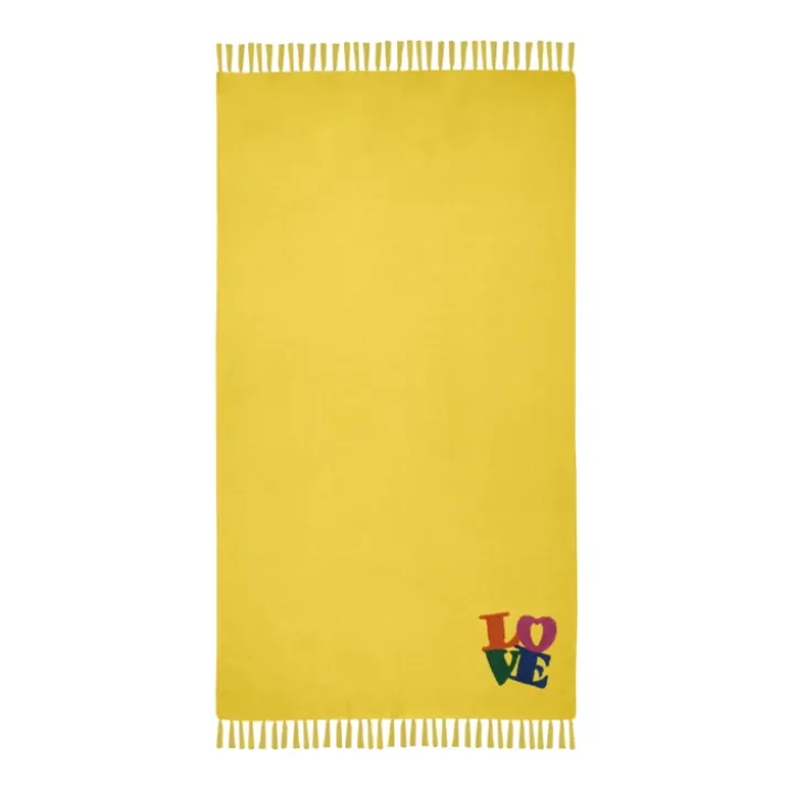 Fouta légère broderie LOVE
