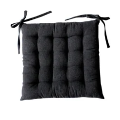 Galette de chaise en coton recyclé