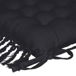 Galette de chaise en macramé