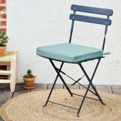 Galette de chaise extérieur imperméable et déhoussable MINORQUE