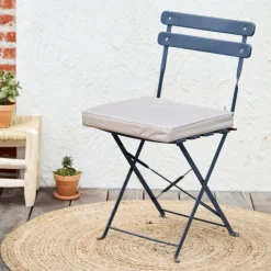 Galette de chaise extérieur imperméable et déhoussable MINORQUE