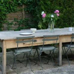 Galette de chaise extérieur imperméable et déhoussable MINORQUE