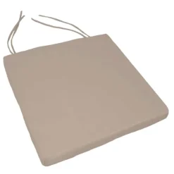Galette de chaise extérieur imperméable et déhoussable MINORQUE