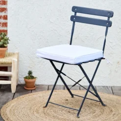 Galette de chaise extérieur imperméable et déhoussable MINORQUE