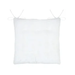 Galette de chaise imitation fourrure