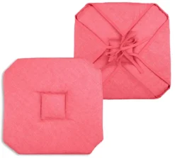 Galette de chaise italienne et unie