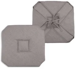 Galette de chaise italienne et unie