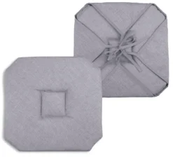 Galette de chaise italienne et unie