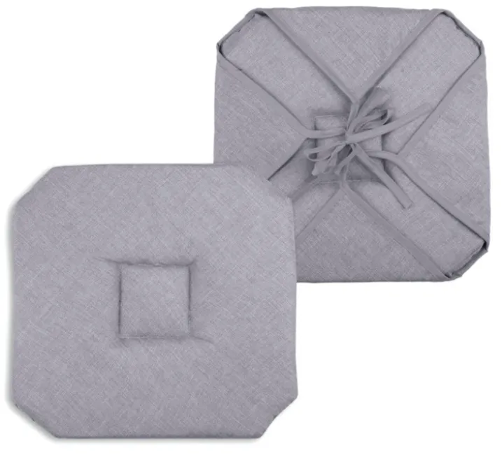 Galette de chaise italienne et unie