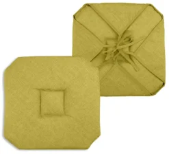 Galette de chaise italienne et unie