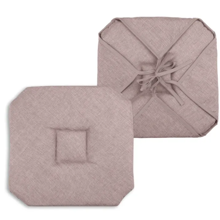 Galette de chaise italienne et unie