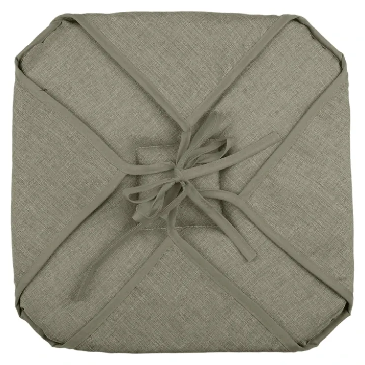 Galette de chaise italienne et unie
