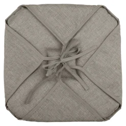 Galette de chaise italienne et unie