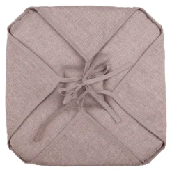 Galette de chaise italienne et unie