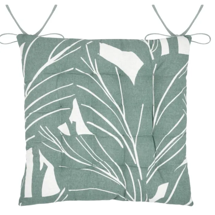 Galette de chaise motif floral