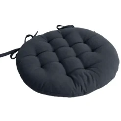 Galette de chaise piquée et ronde