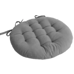 Galette de chaise piquée et ronde