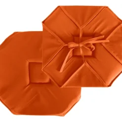 Galette de chaise à rabats et nouettes