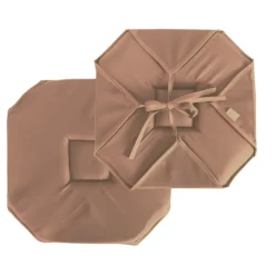 Galette de chaise à rabats et nouettes