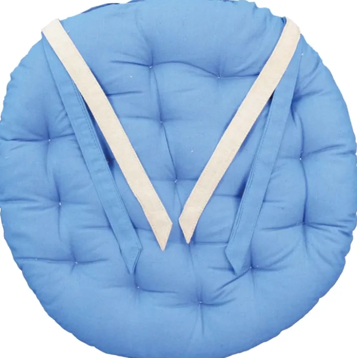 Galette de chaise ronde matelassée VALAYANS