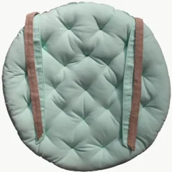 Galette de chaise ronde matelassée VALAYANS