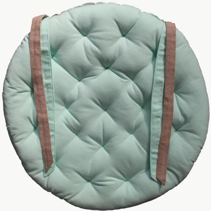 Galette de chaise ronde matelassée VALAYANS
