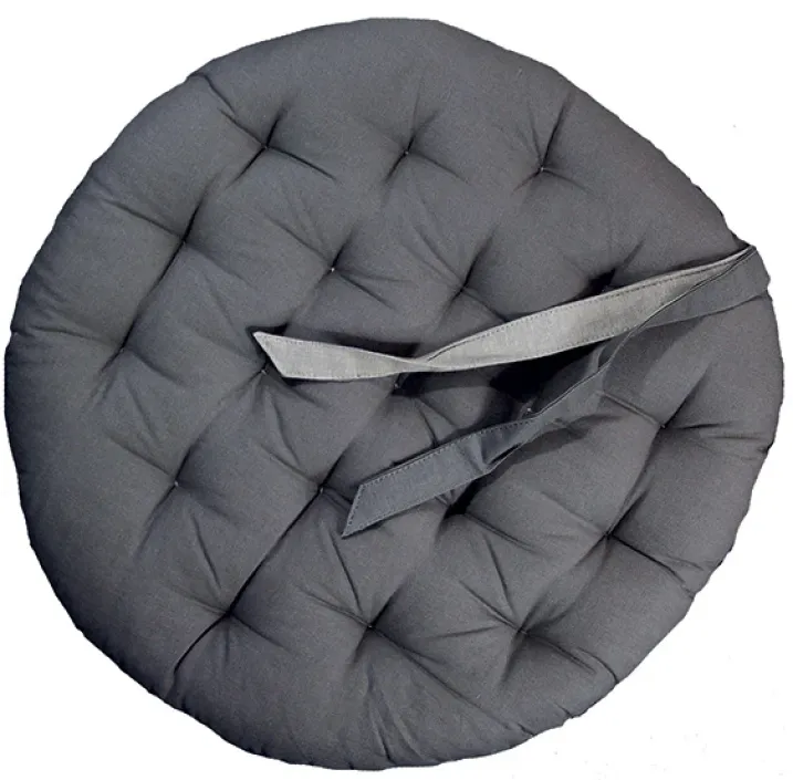 Galette de chaise ronde matelassée VALAYANS