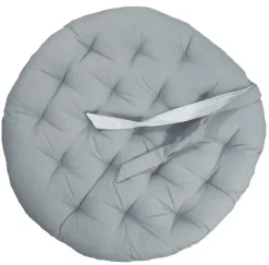 Galette de chaise ronde matelassée VALAYANS