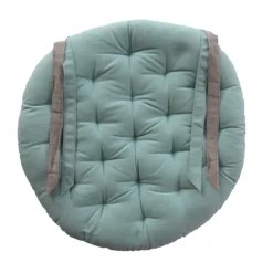 Galette de chaise ronde matelassée VALAYANS
