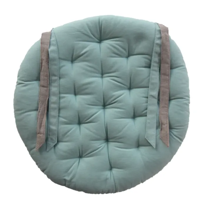 Galette de chaise ronde matelassée VALAYANS