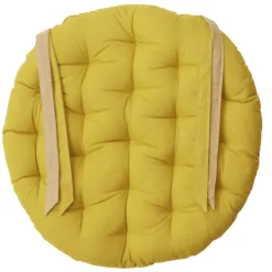 Galette de chaise ronde matelassée VALAYANS