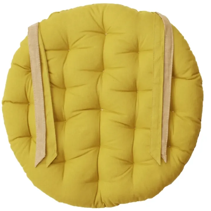 Galette de chaise ronde matelassée VALAYANS