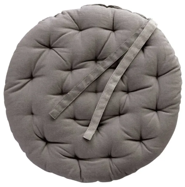 Galette de chaise ronde matelassée VALAYANS
