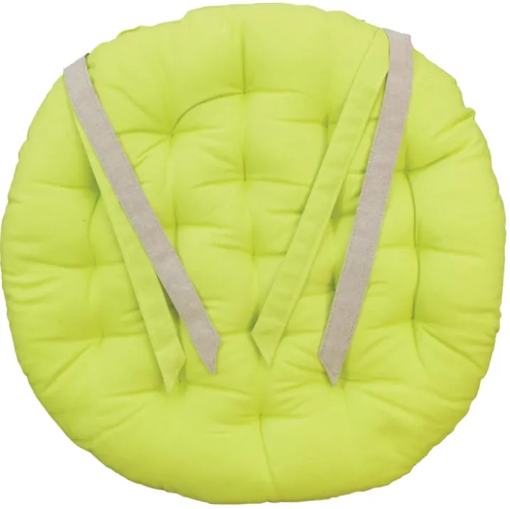 Galette de chaise ronde matelassée VALAYANS