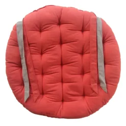 Galette de chaise ronde matelassée VALAYANS