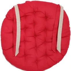 Galette de chaise ronde matelassée VALAYANS