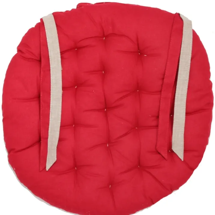 Galette de chaise ronde matelassée VALAYANS