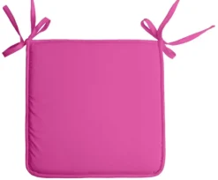 Galette de chaise unie aux multiples couleurs