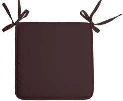 Galette de chaise unie aux multiples couleurs