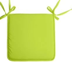 Galette de chaise unie aux multiples couleurs