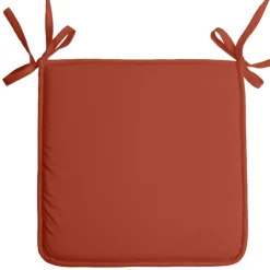 Galette de chaise unie aux multiples couleurs