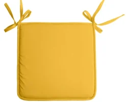 Galette de chaise unie aux multiples couleurs