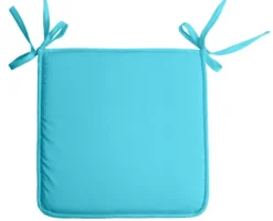 Galette de chaise unie aux multiples couleurs