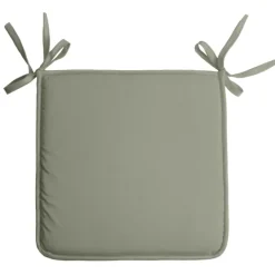 Galette de chaise unie aux multiples couleurs