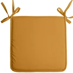 Galette de chaise unie aux multiples couleurs