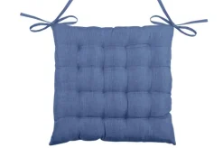 Galette de chaise unie en 16 points