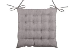 Galette de chaise unie en 16 points