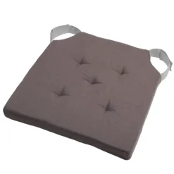 Galette de chaise à velcro
